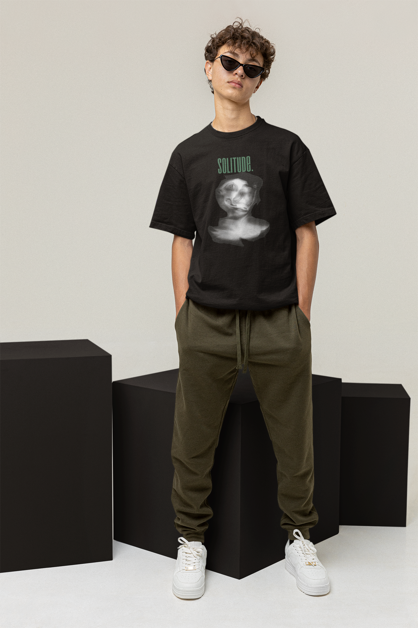 Solitude Oversized T-Shirt Men