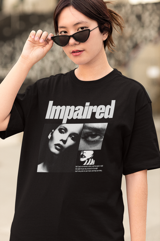 Impaired Oversized T-Shirt Women